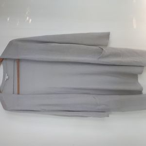 J.JILL linen and rayon long cardigan size L